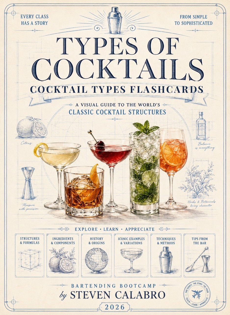 Cocktail Classes Flashcards