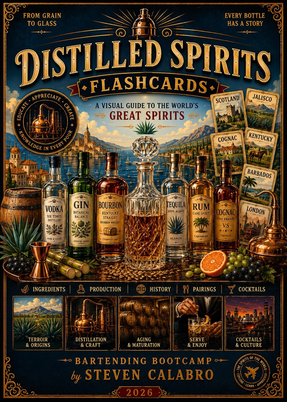 Distilled Spirits Flashcards